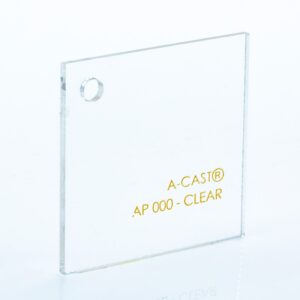 CLEAR ACRYLIC SHEET 2.5mm 4 X 6